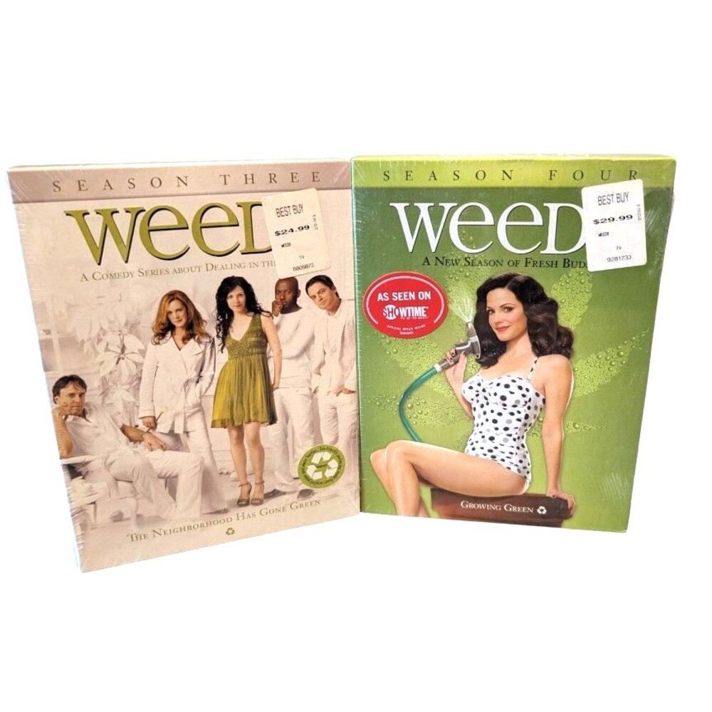 Weeds DVD Seasons 3&4 BRAND New Sealed 2005 Editions Rare 🌿